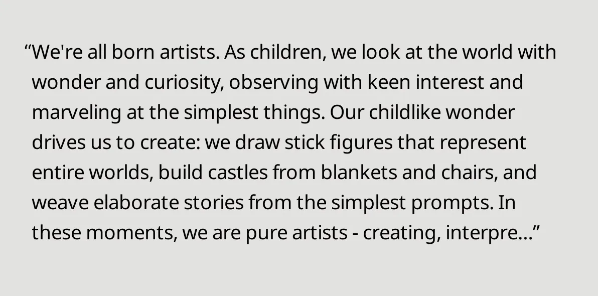Observing is Art